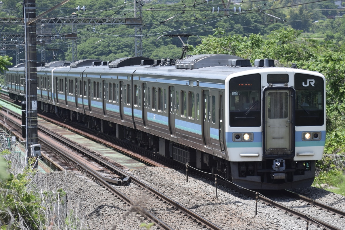 JR東日本 長野総合車両センター 211系 ナノN325編成