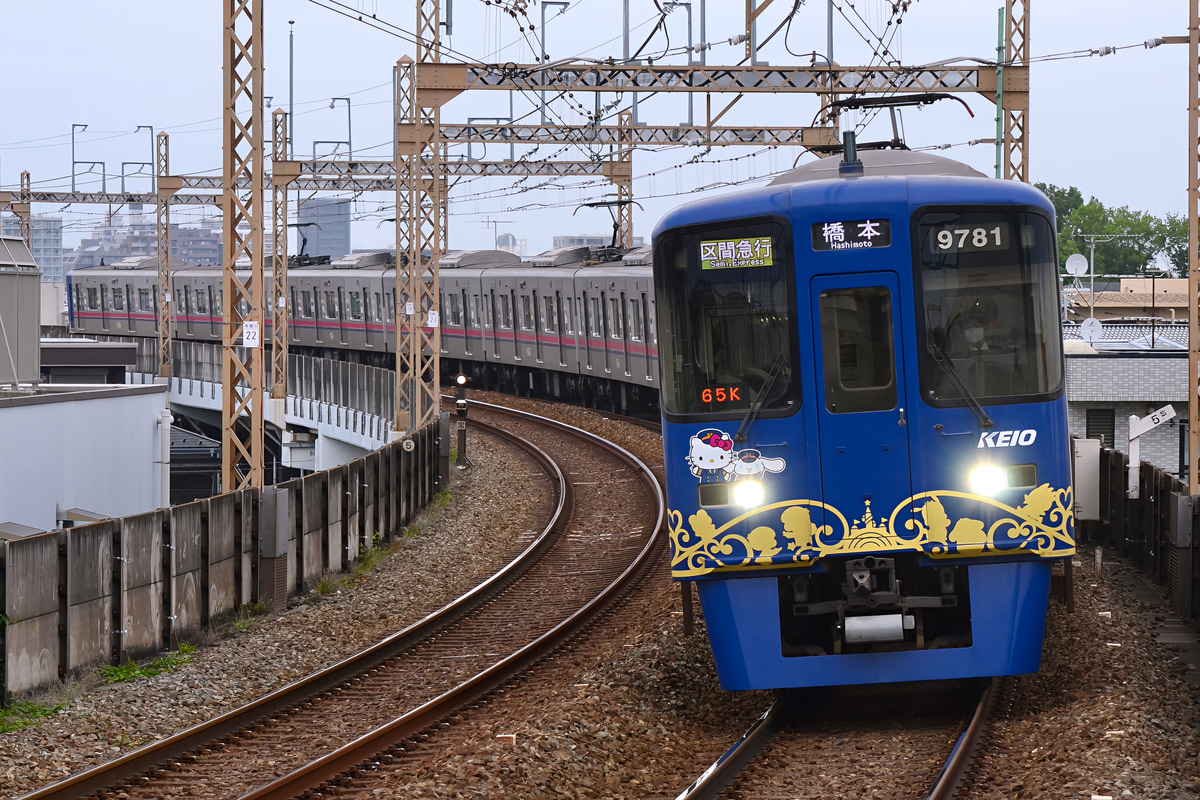 京王電鉄 若葉台検車区 9000系 9731F