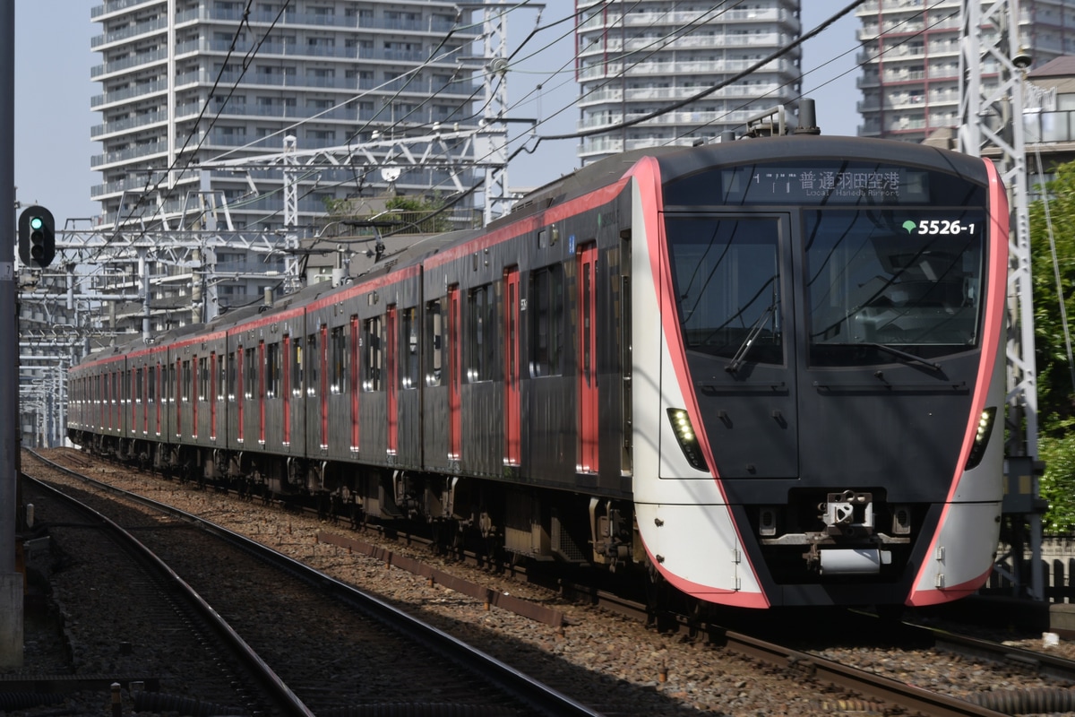 東京都交通局 馬込車両検修場 5500形 5526編成