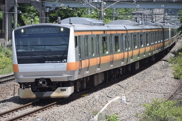 JR東日本E233系トタH47編成を鳥沢～猿橋間で撮影した画像