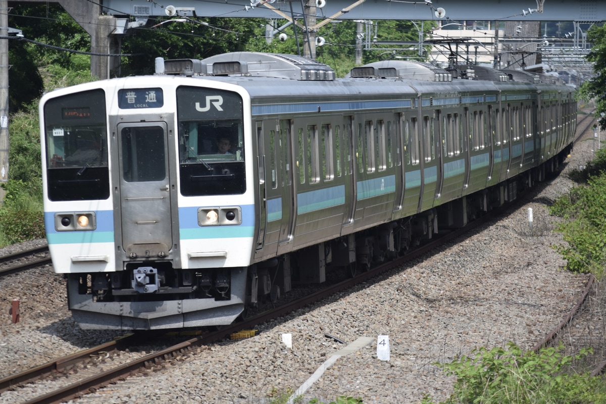 JR東日本 長野総合車両センター 211系 ナノN607編成