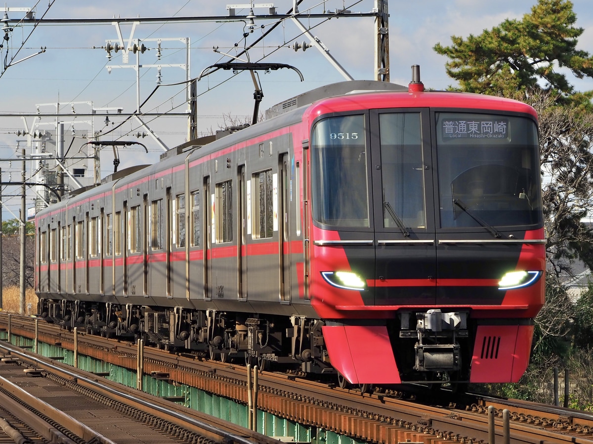 名古屋鉄道 新川検車区 9500系 9515F