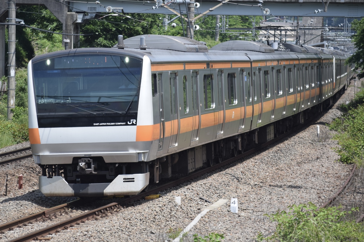 JR東日本 豊田車両センター本区 E233系 トタH51編成