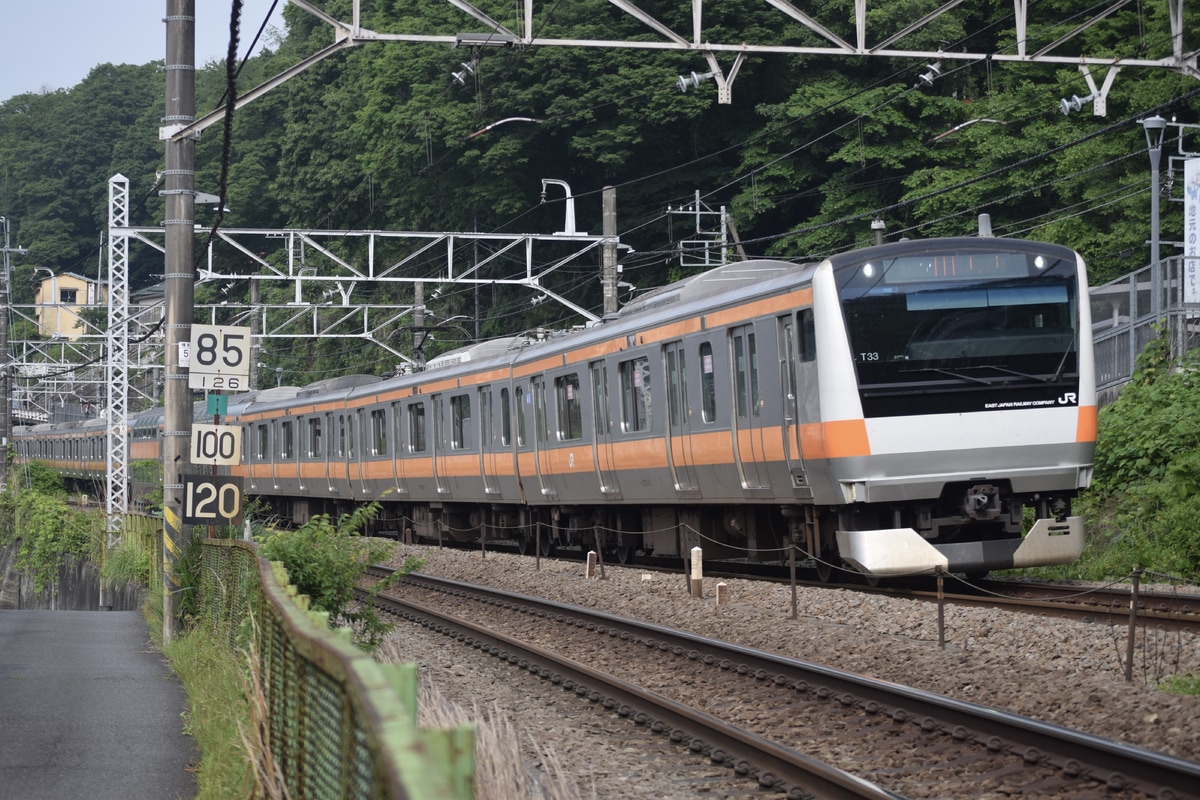 JR東日本 豊田車両センター本区 E233系 トタT33編成