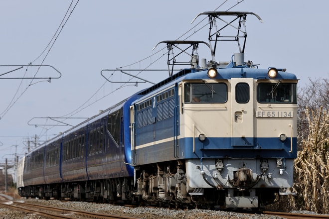 下関総合車両所運用検修センターEF651134を坂出～八十場間で撮影した写真