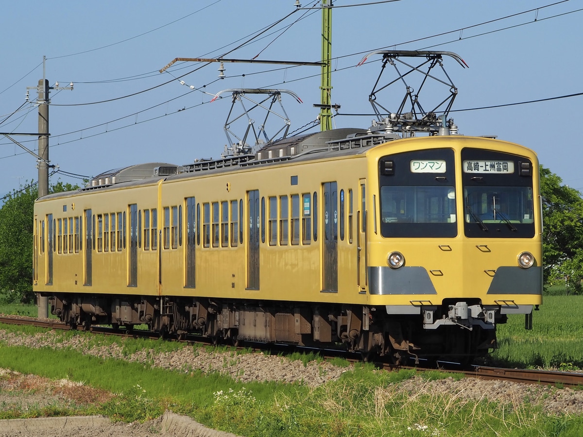 上信電鉄 高崎車両区 500系 クモハ501