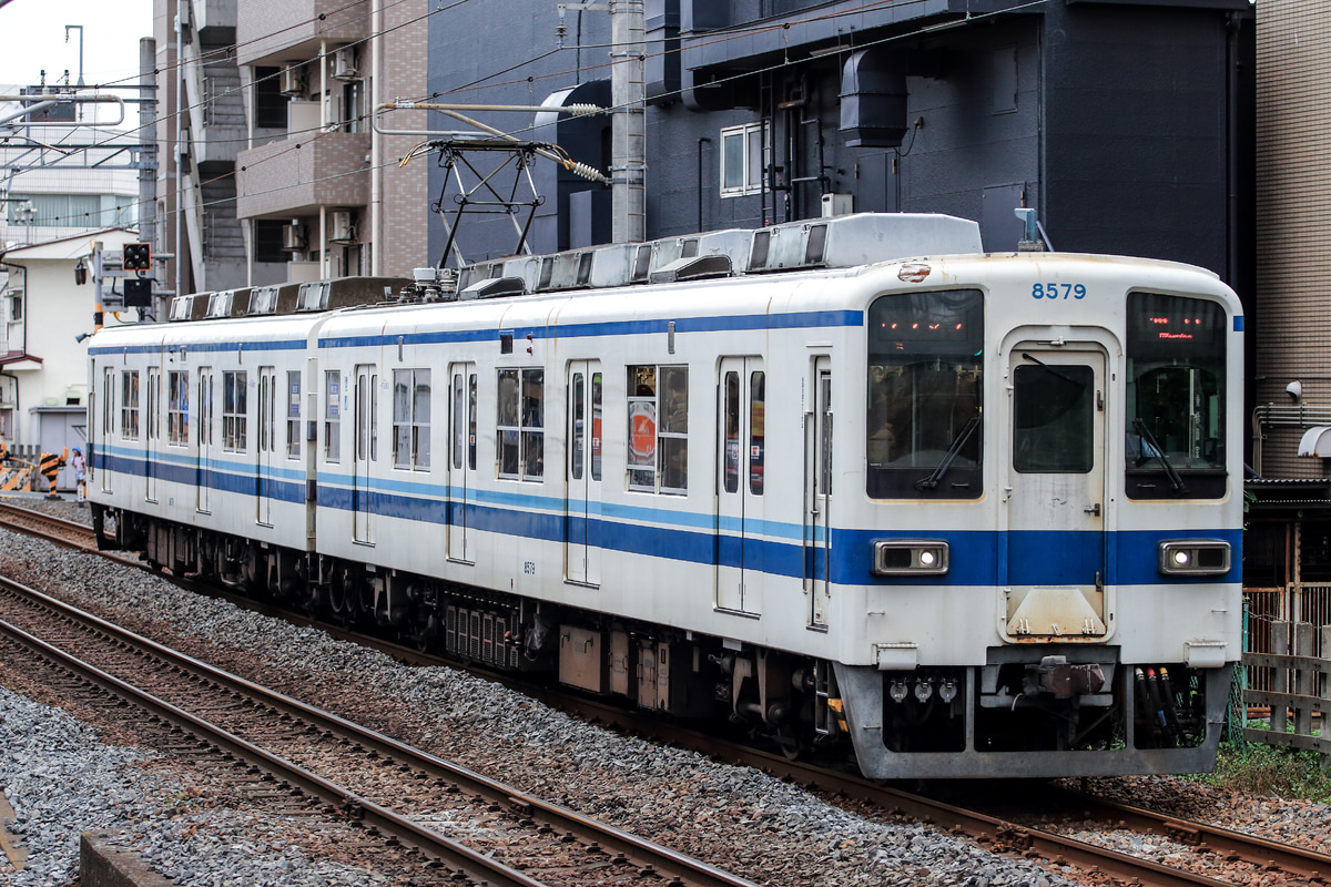 東武鉄道 南栗橋車両管区春日部支所 8000系 8579F