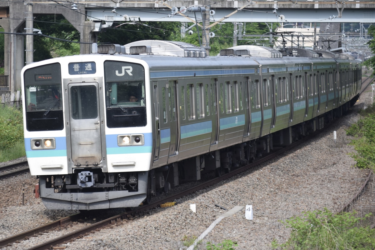 JR東日本 長野総合車両センター 211系 ナノN607編成