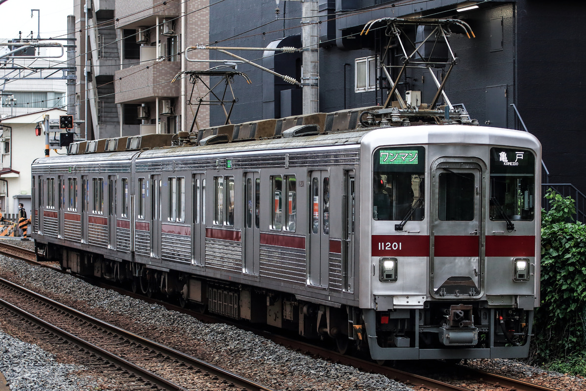 東武鉄道 南栗橋車両管区春日部支所 10000系 11201F
