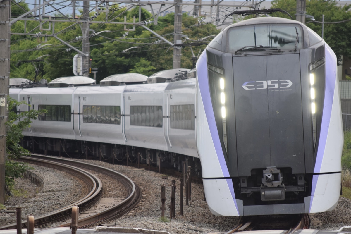 JR東日本 松本車両センター E353系 モトS119編成