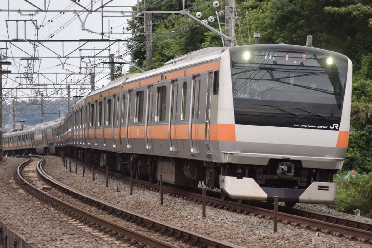 JR東日本 豊田車両センター本区 E233系 トタT25編成