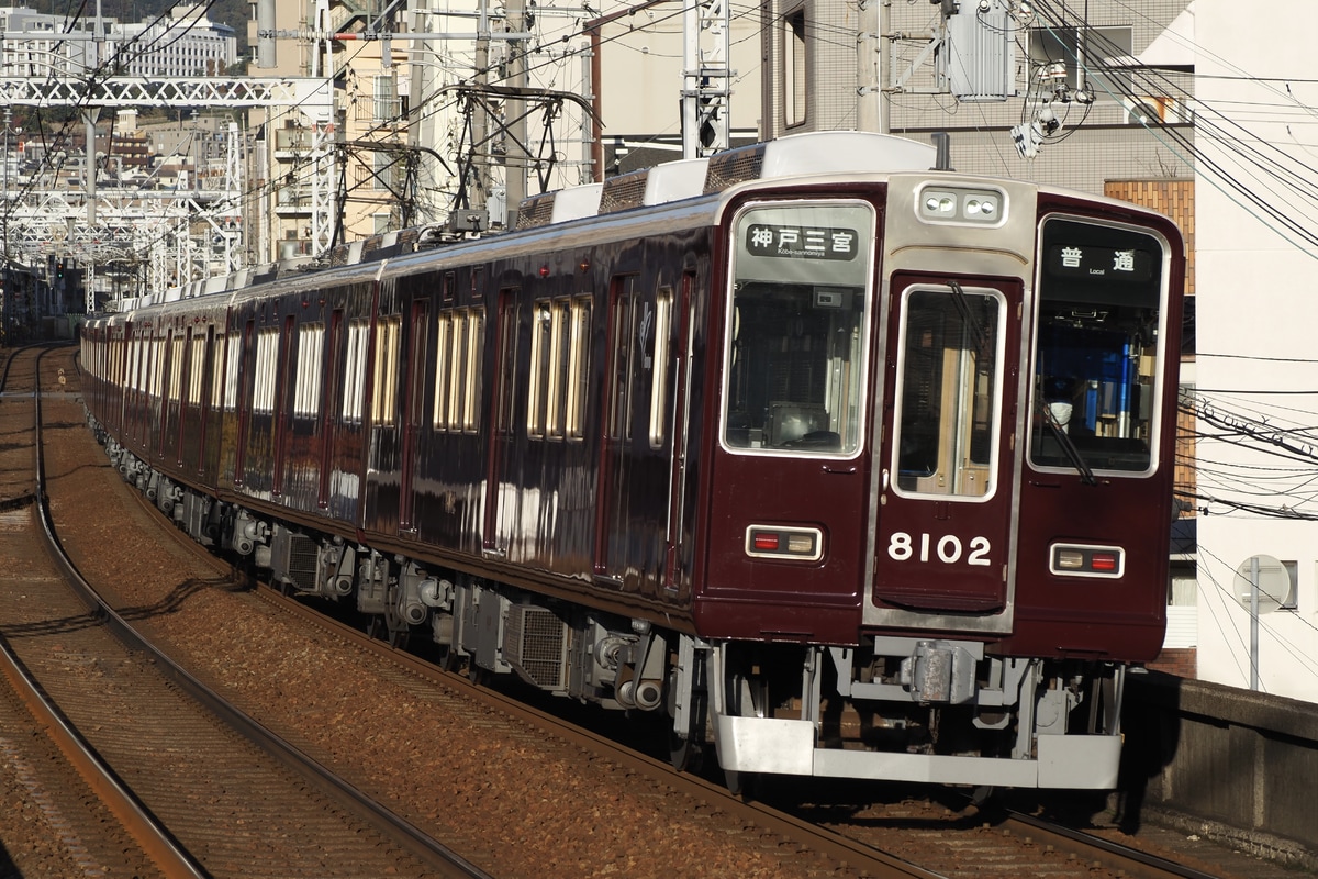 阪急電鉄  8000系 8002F