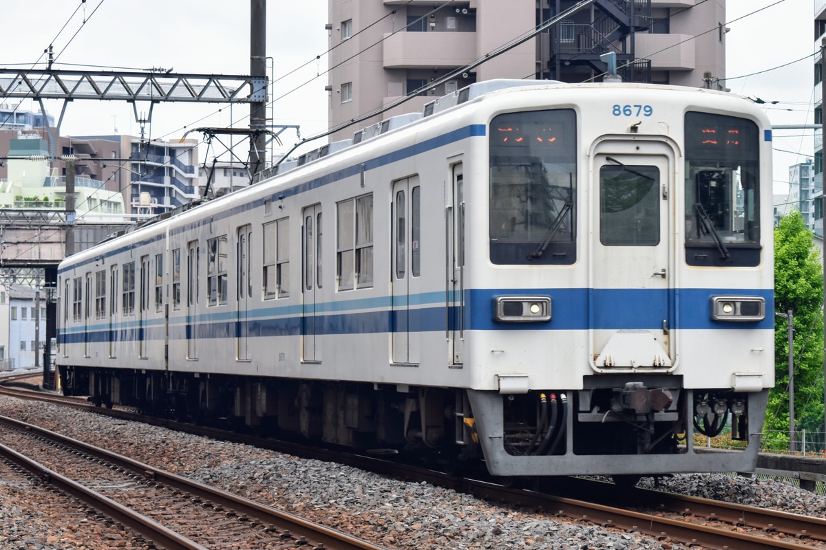 東武鉄道 南栗橋車両管区春日部支所 8000系 8579F
