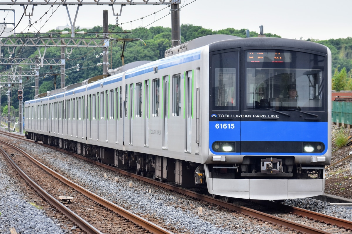 東武鉄道 南栗橋車両管区七光台支所 60000系 61615F
