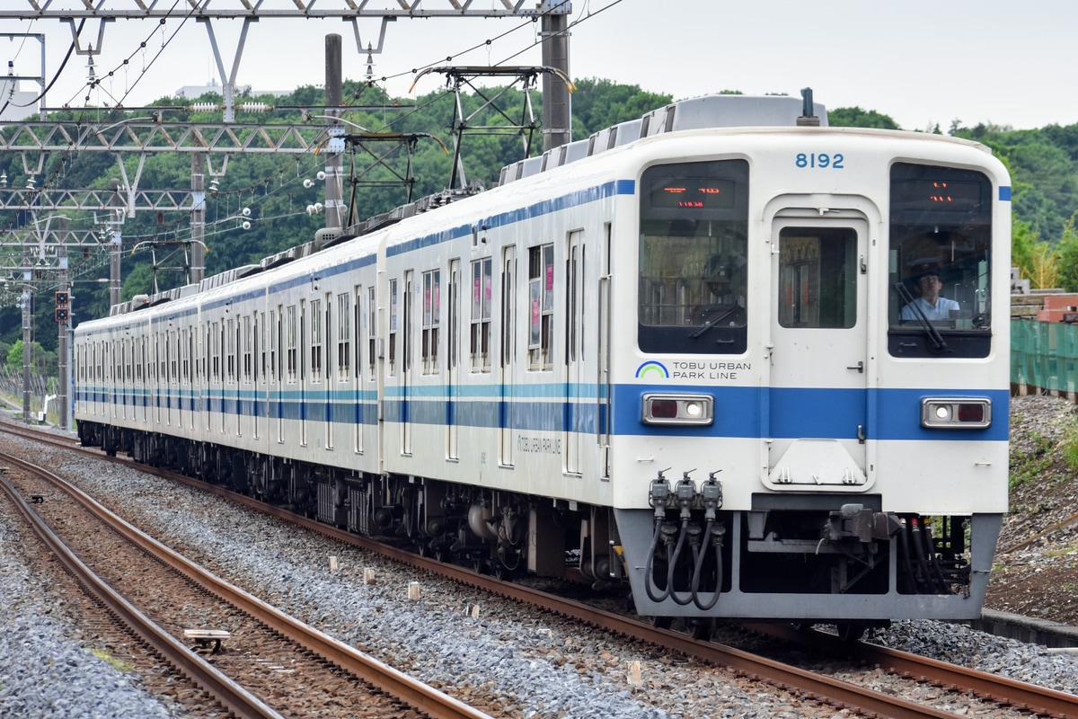 東武鉄道 南栗橋車両管区七光台支所 8000系 8192F