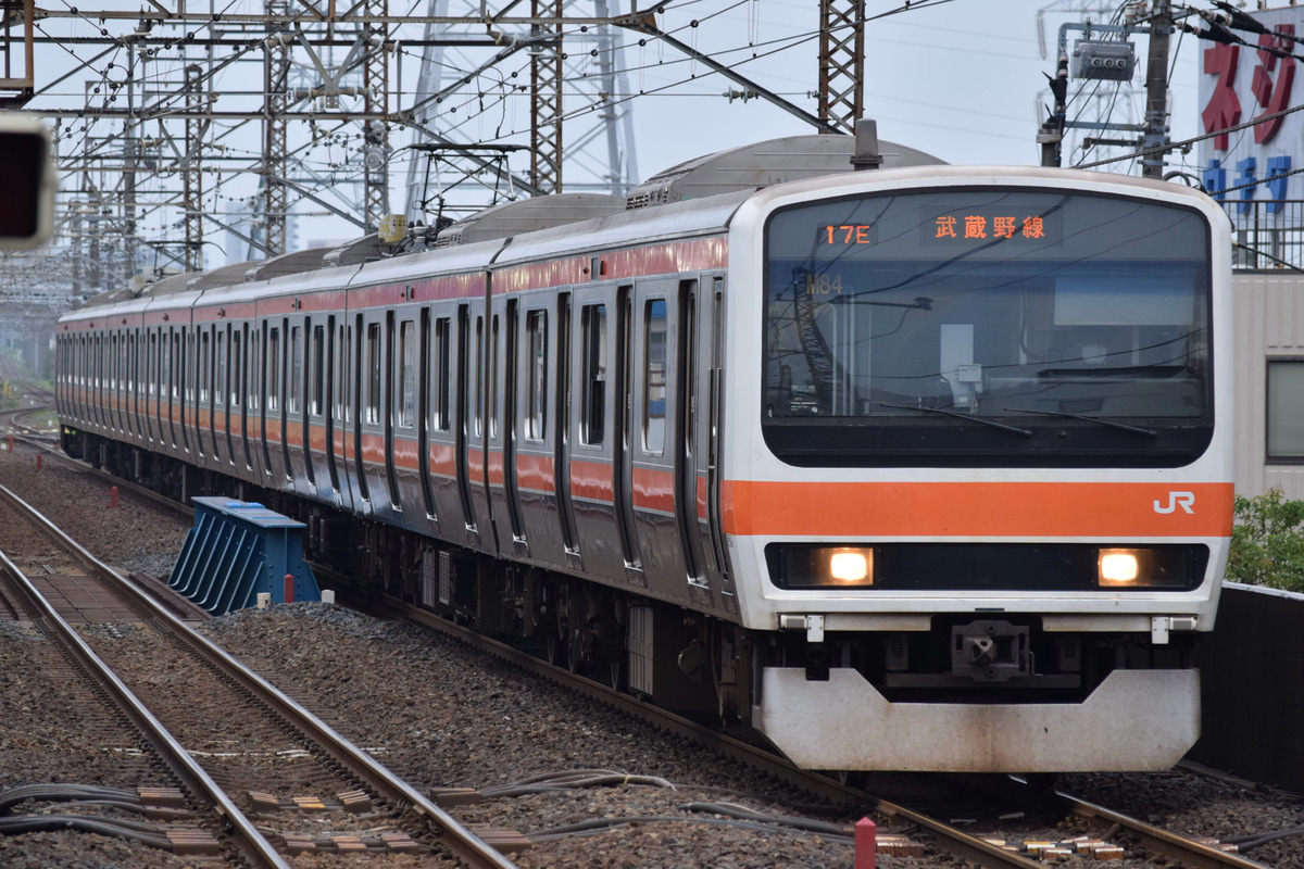 JR東日本 京葉車両センター 209系 ケヨM84編成