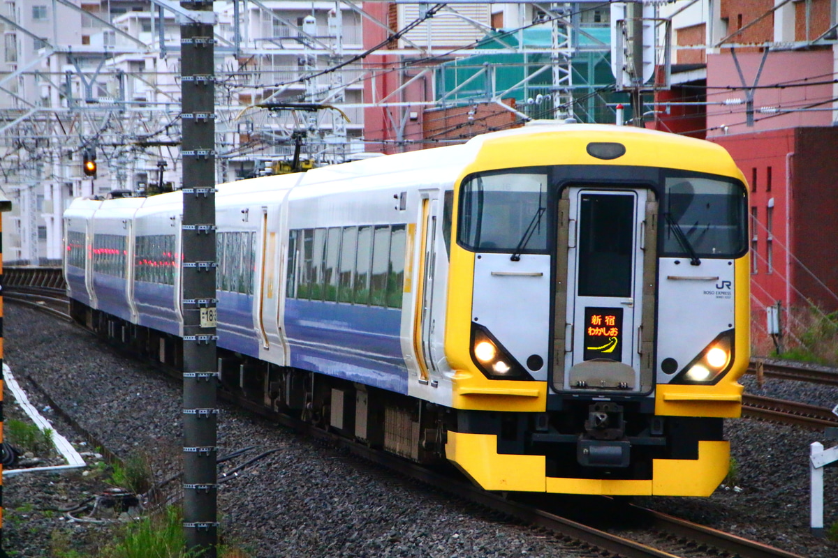 JR東日本 幕張車両センター E257系 NB-16編成