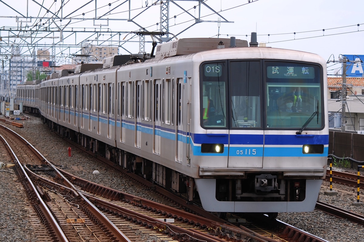 東京メトロ 深川検車区 05系 05-115F