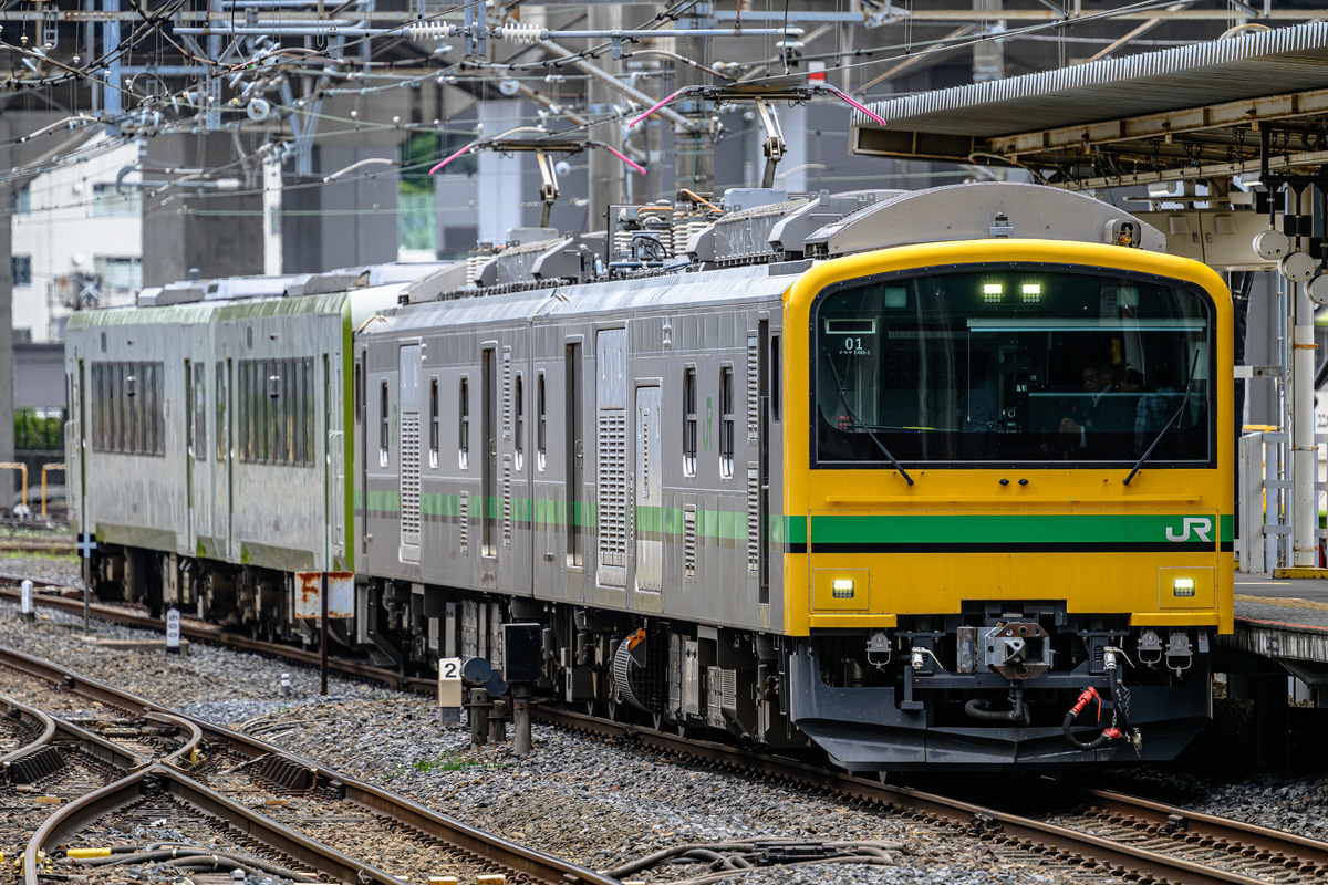 JR東日本 尾久車両センター E493系 オク01編成