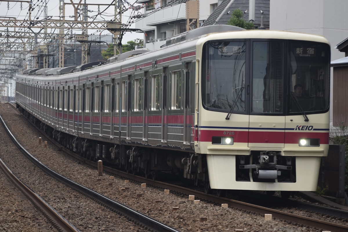 京王電鉄 若葉台検車区 8000系 8726F