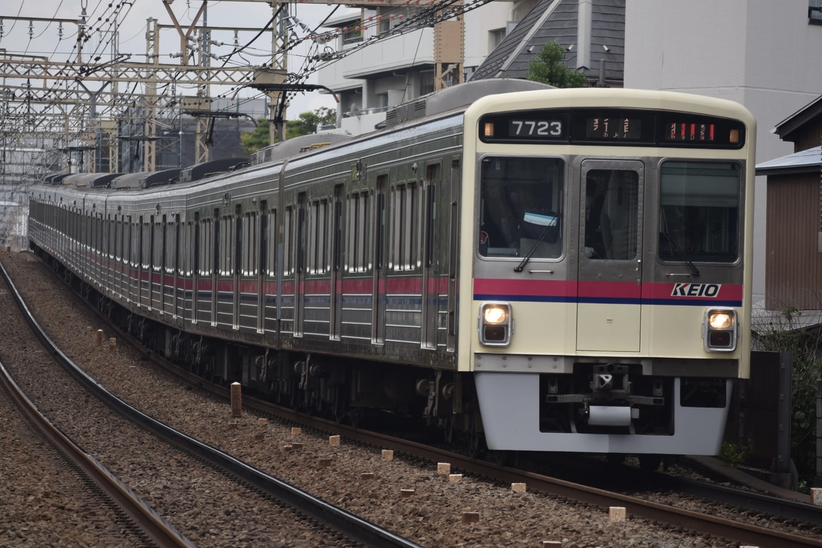 京王電鉄 若葉台検車区 7000系 7723F