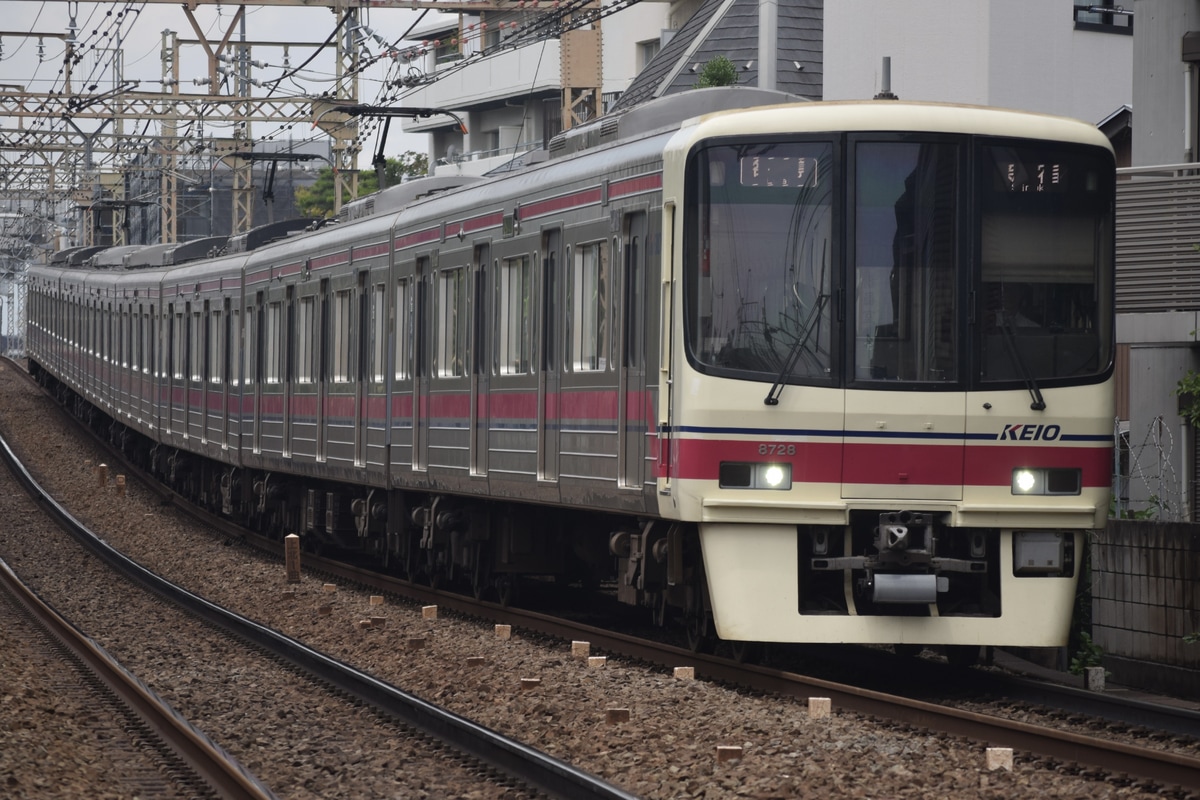 京王電鉄 若葉台検車区 8000系 8728F