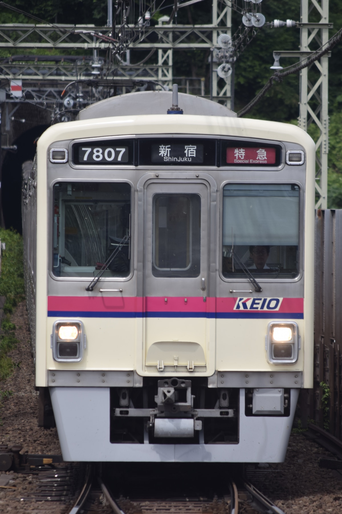 京王電鉄 若葉台検車区 7000系 7807F