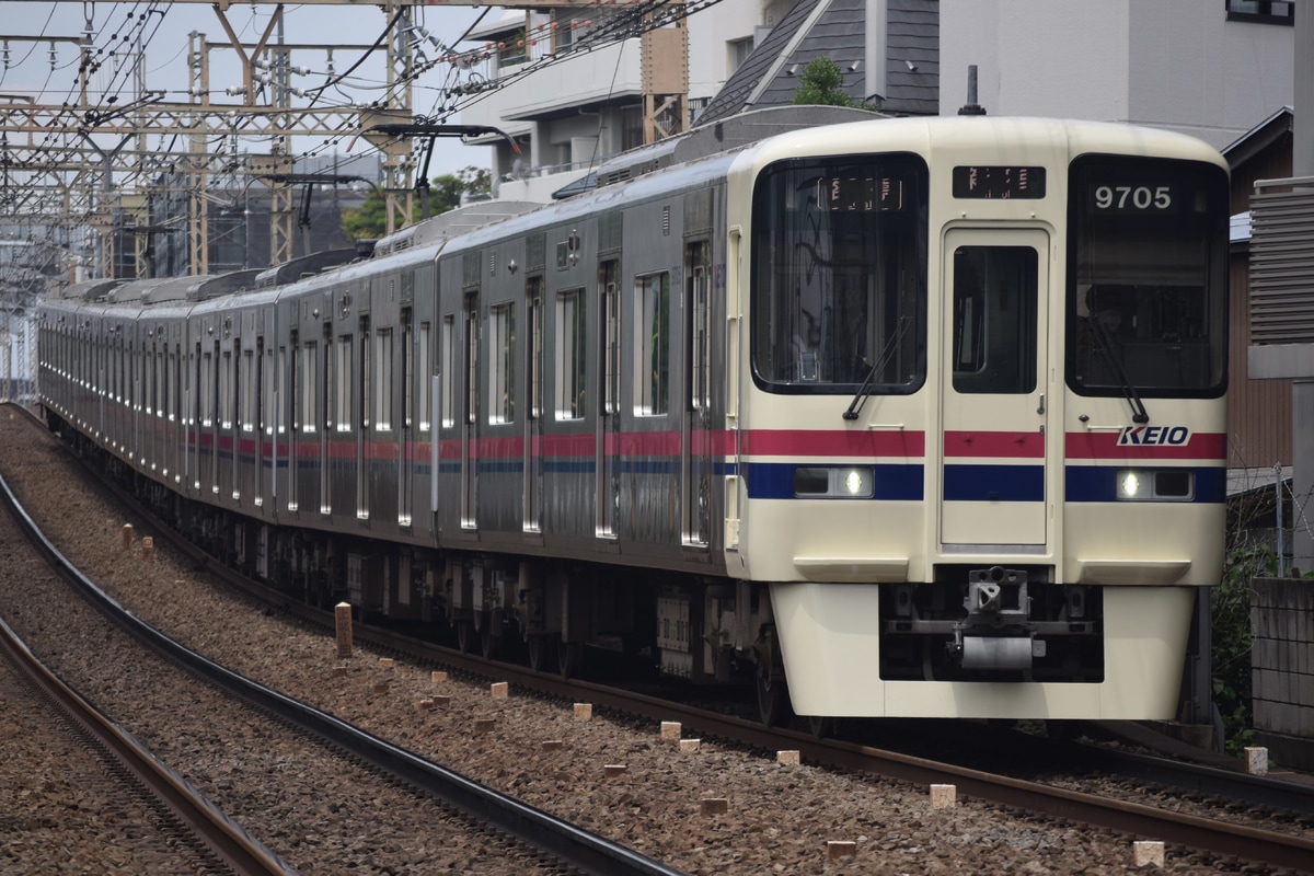 京王電鉄 若葉台検車区 9000系 9705F