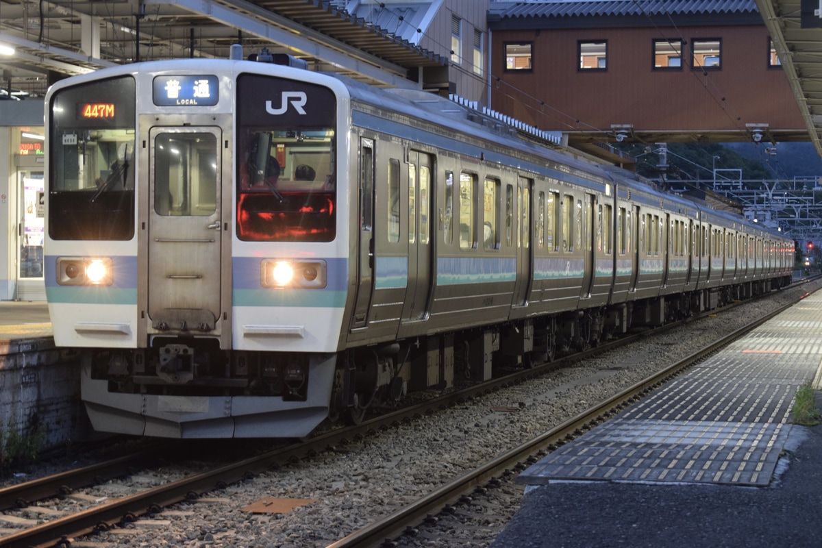 JR東日本 長野総合車両センター 211系 ナノN606編成