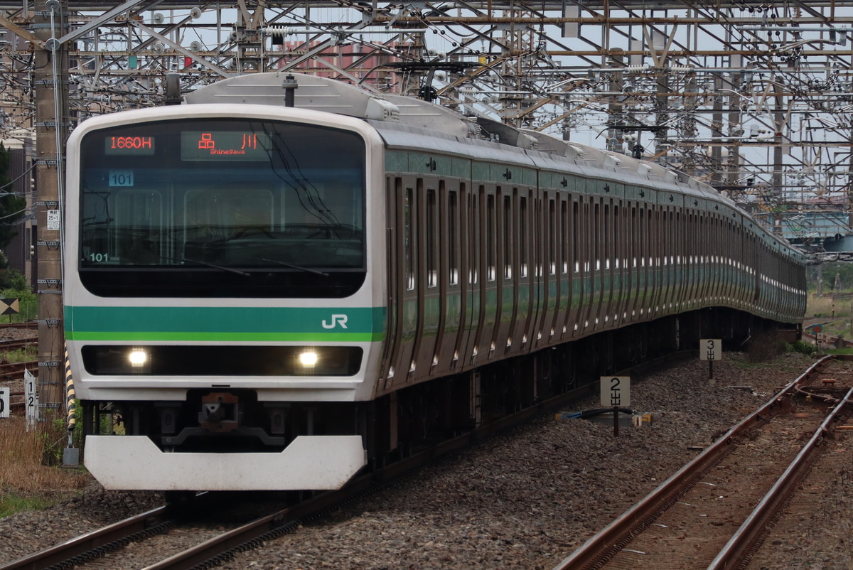 JR東日本 松戸車両センター本区 E231系 マト101
