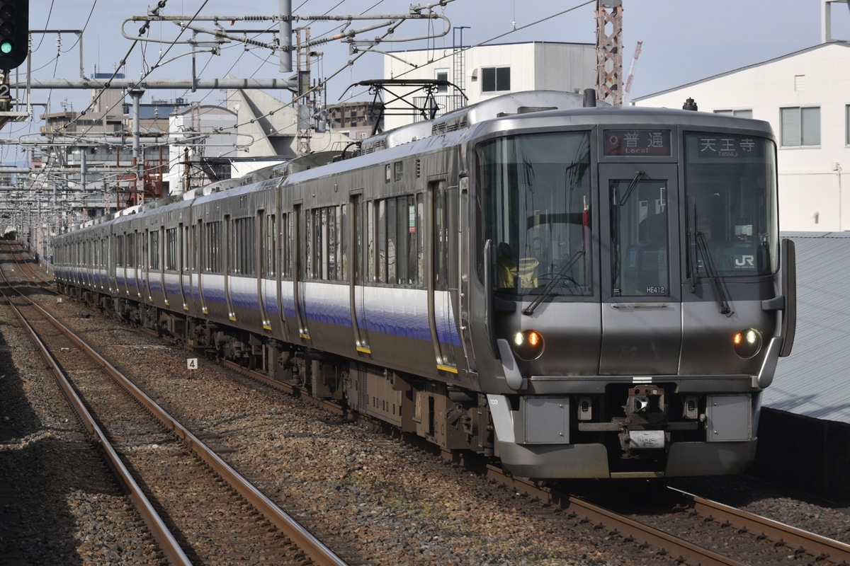 JR西日本 吹田総合車両所日根野支所 223系 HE412編成
