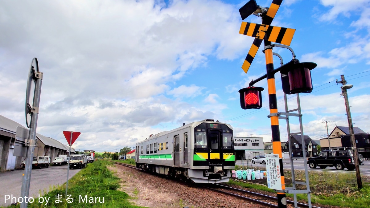 JR北海道 旭川運転所 H100形 H100-76