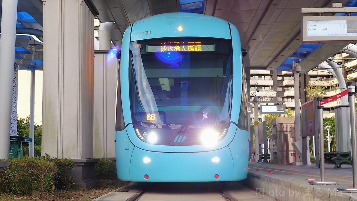 新北捷運 淡海機廠 淡海軽軌電車 1031