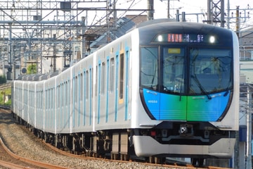 西武鉄道40000系40153Fを西所沢～小手指間で撮影した画像