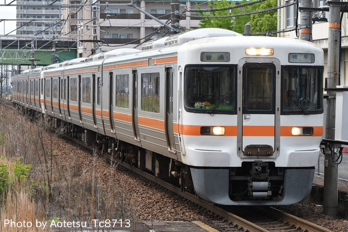 JR東海 大垣車両区 313系 カキJ152