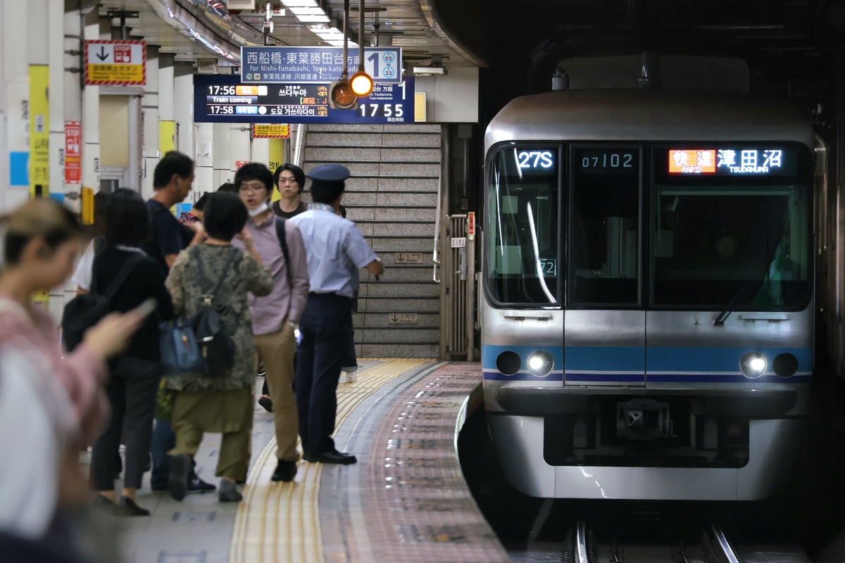 東京メトロ 深川検車区 07系 07-102F