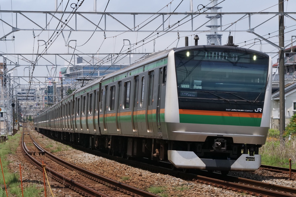 JR東日本 小山車両センター E233系 U233編成