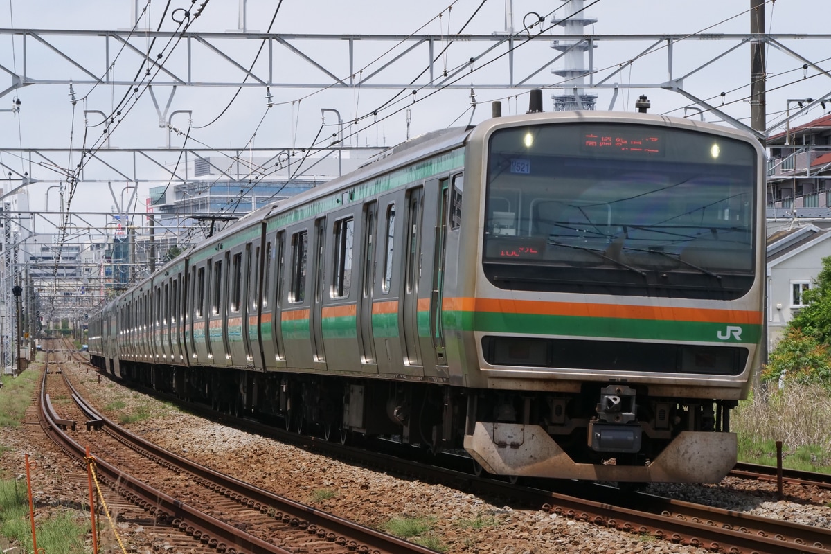 JR東日本 小山車両センター E231系 U521編成