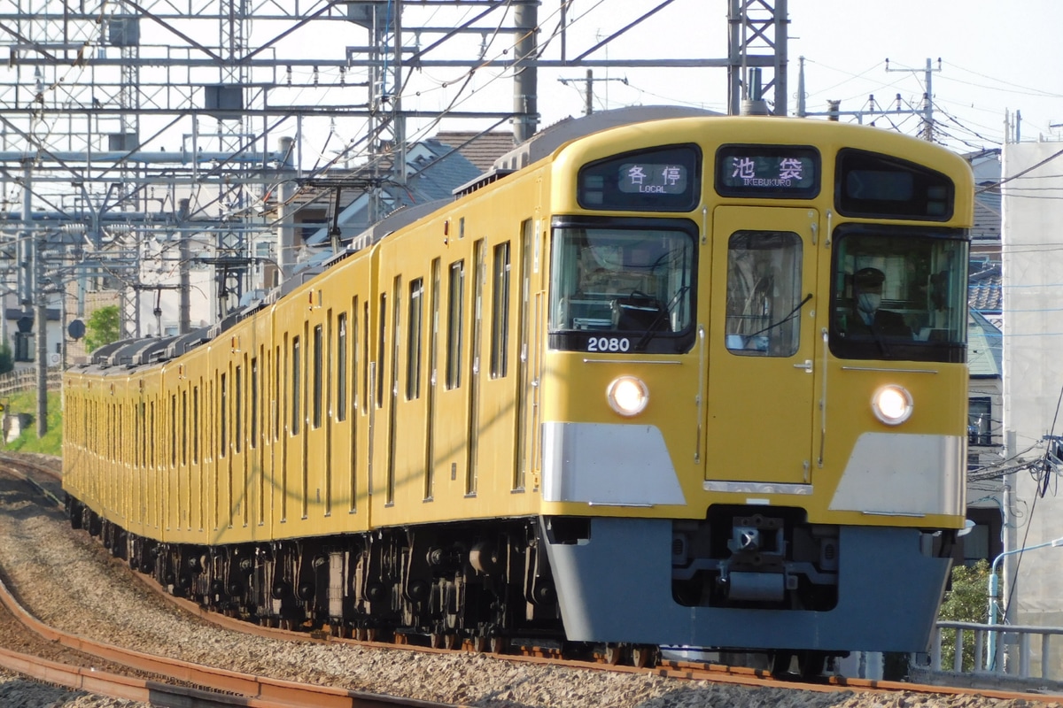 西武鉄道 南入曽車両基地 2000系 2079F