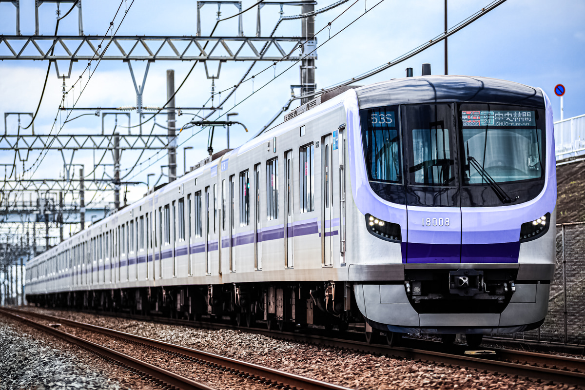 東京メトロ 鷺沼検車区 18000系 18108F