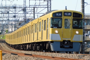 西武鉄道 南入曽車両基地 2000系 2075F