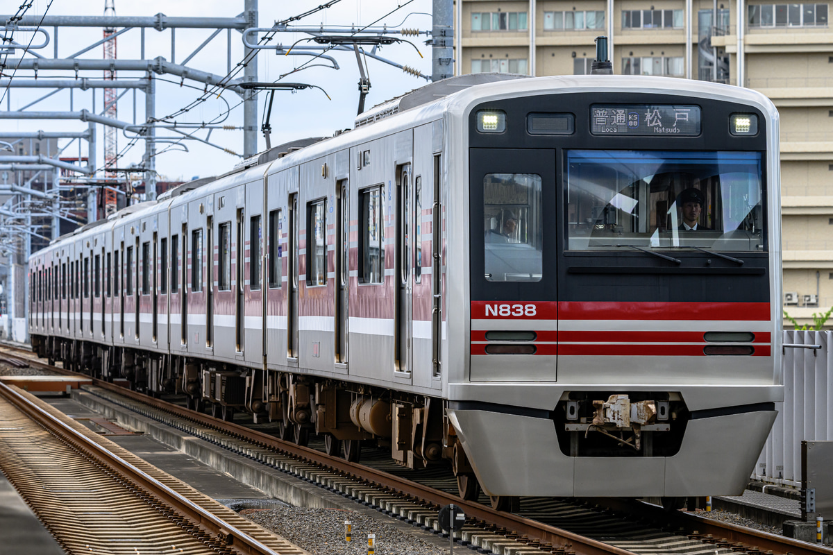 京成電鉄 くぬぎ山車両基地 N800形 N838F