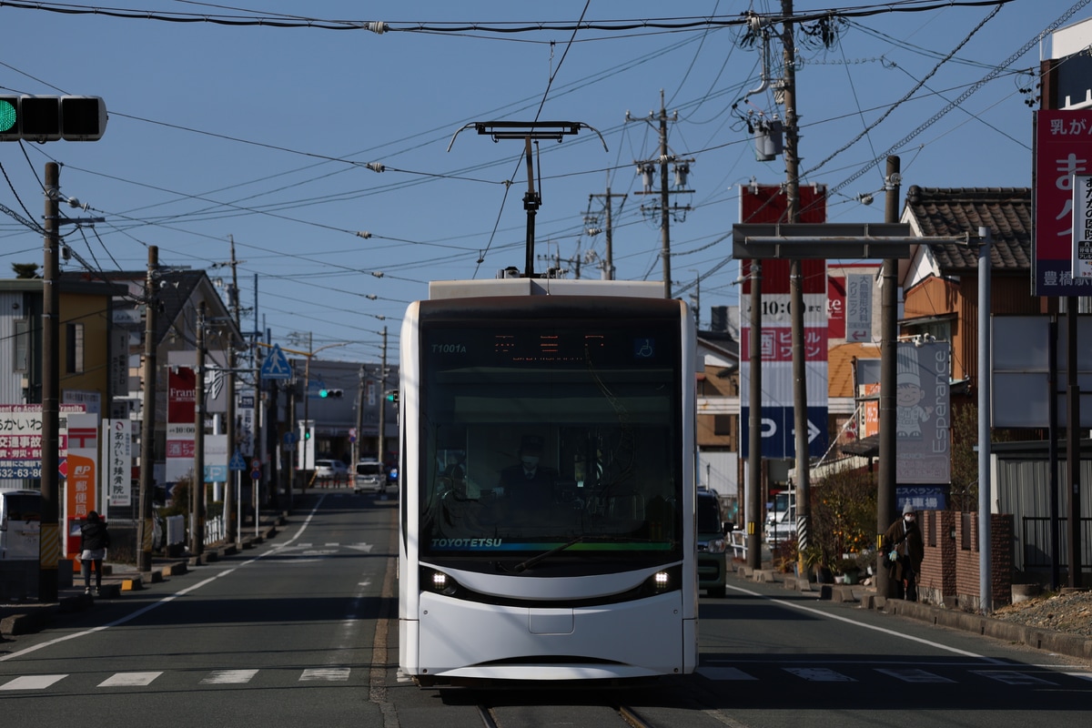 豊橋鉄道 赤岩口分区 T1000形 T1001