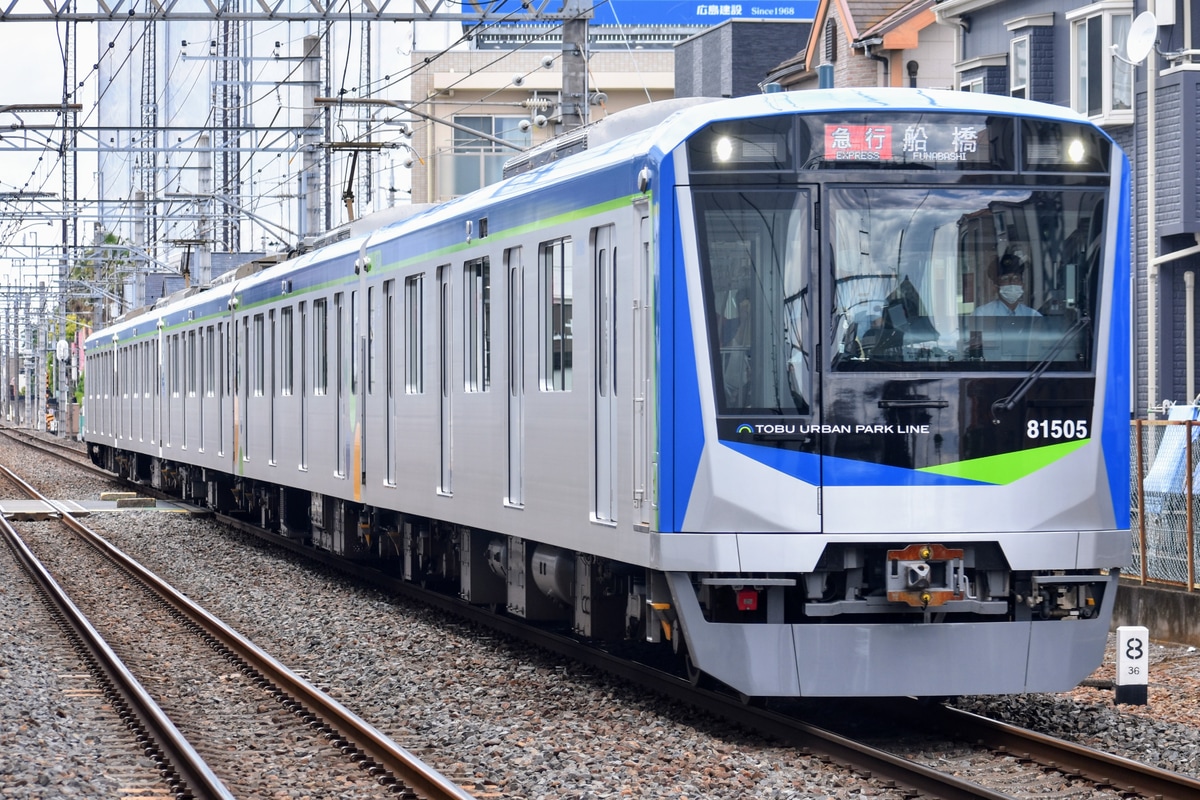 東武鉄道 南栗橋車両管区七光台支所 80000系 81505F