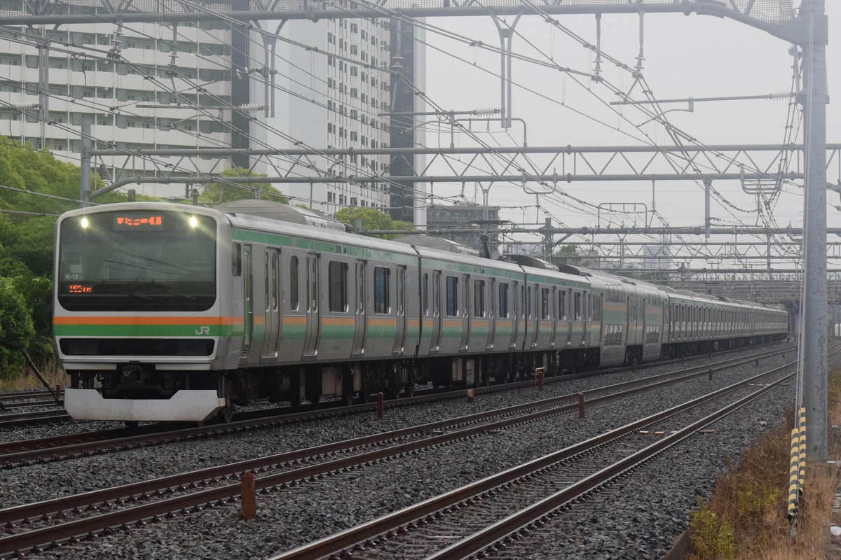 JR東日本 国府津車両センター E231系 コツK-12編成