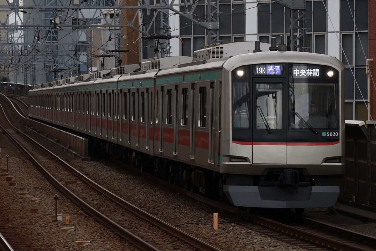 東急電鉄 長津田検車区 5000系 5120F