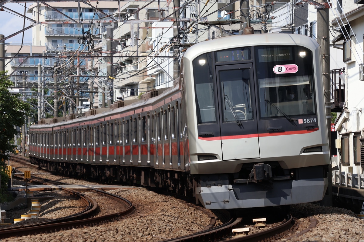 東急電鉄 元住吉検車区 5050系 5174F