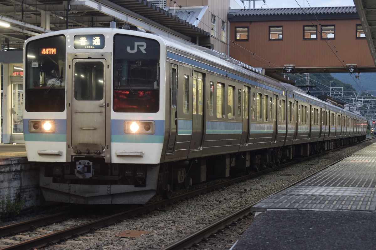 JR東日本 長野総合車両センター 211系 ナノN607編成