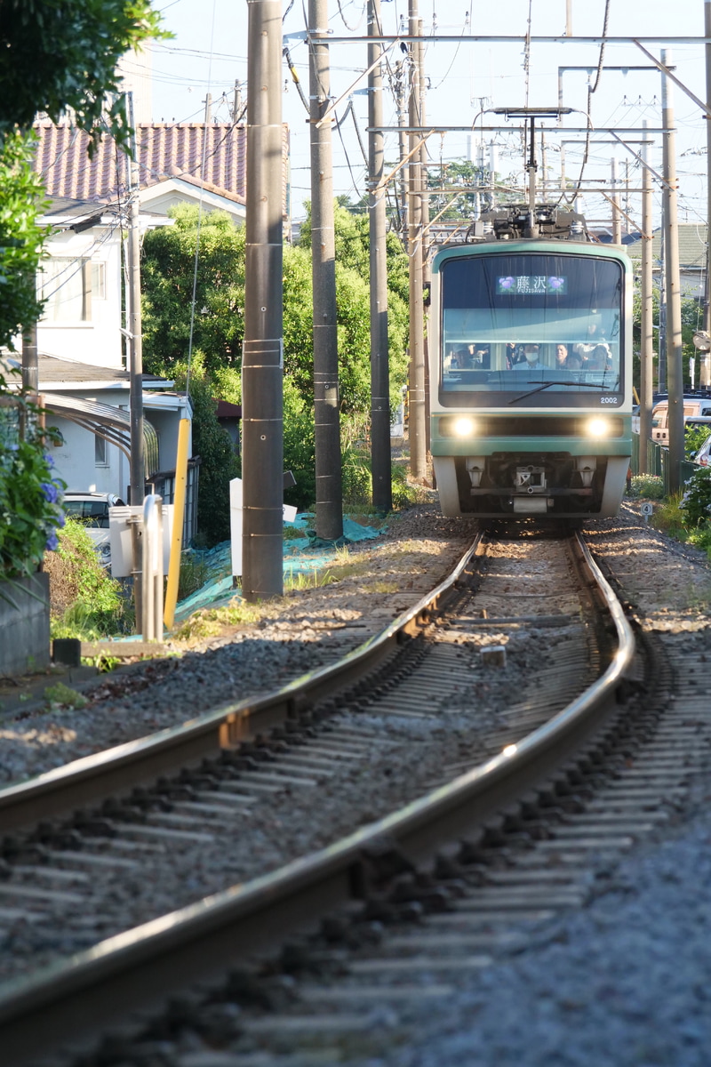 江ノ島電鉄 極楽寺検車区 2000形 2002F