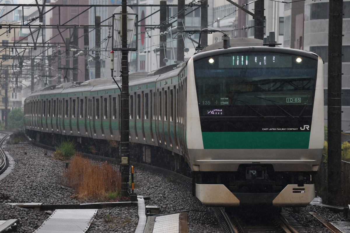 JR東日本 川越車両センター E233系 ハエ135編成
